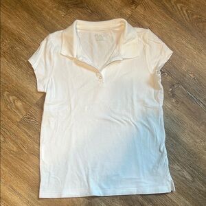 Place White Polo Shirt for Girls